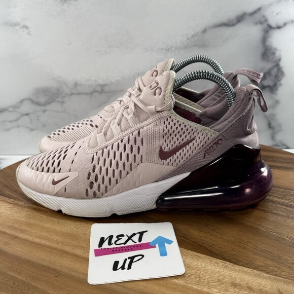 Women’s size 7-Nike Air Max 270 ‘Barely Rose’ AH6789-601 Running Shoes Sneakers - Picture 1 of 9